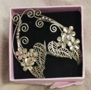 Ear Cuffs Silver New